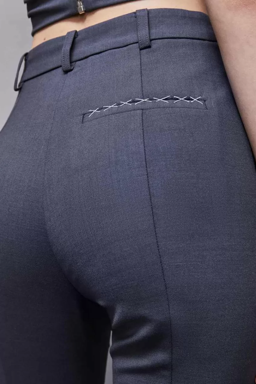 pantaloni_sartoriali_in_lana_essential_3.webp Patrizia Pepe Tailleur | Slim & Skinny<Pantaloni sartoriali in lana Essential