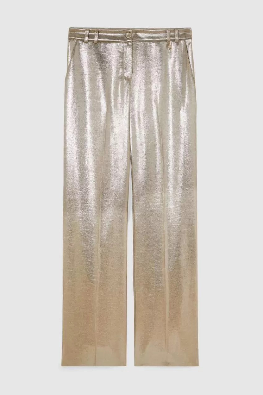 pantaloni_vita_bassa_in_raso_crepe_4.webp Patrizia Pepe Tailleur | Palazzo<Pantaloni vita bassa in raso crepe