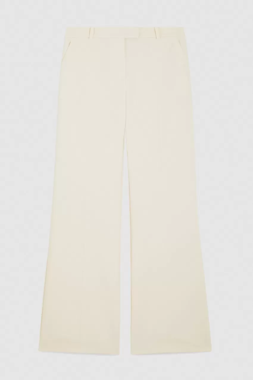 pantaloni_vita_bassa_in_twill_4-1.webp Patrizia Pepe Tailleur | Palazzo<Pantaloni vita bassa in twill