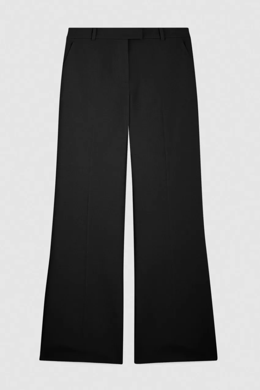 pantaloni_vita_bassa_in_twill_4.webp Patrizia Pepe Tailleur | Palazzo<Pantaloni vita bassa in twill