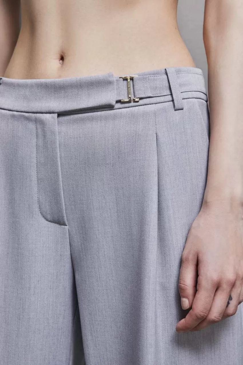 pantaloni_vita_regolare_in_viscosa_3.webp Patrizia Pepe Straight Cut<Pantaloni vita regolare in viscosa