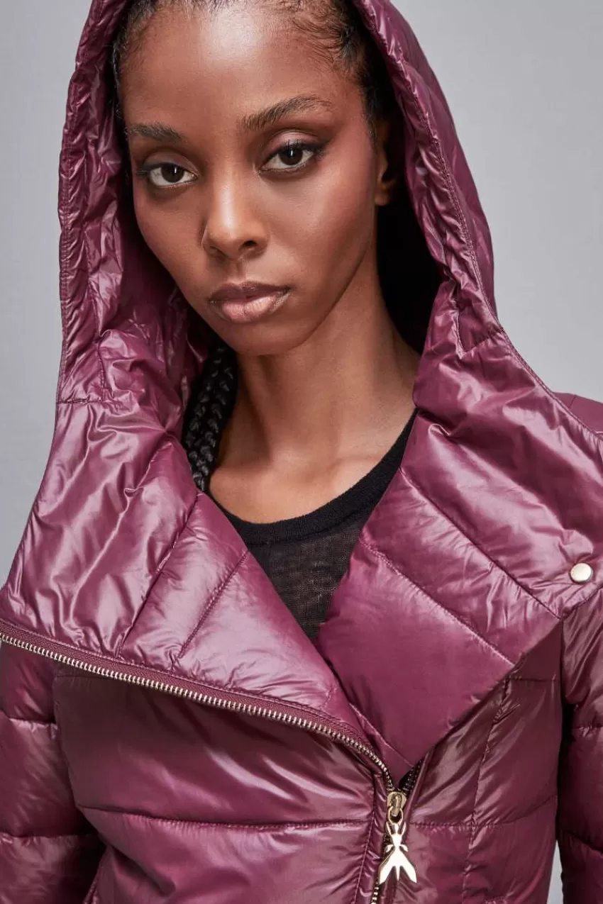 piumino_con_cappuccio_in_nylon_down_proof_3-1.webp Patrizia Pepe Piumini<Piumino con cappuccio in nylon down proof