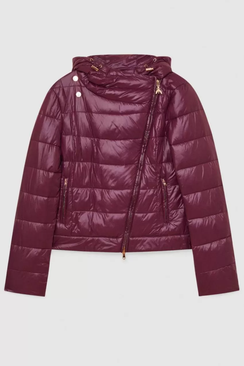 piumino_con_cappuccio_in_nylon_down_proof_4-1.webp Patrizia Pepe Piumini<Piumino con cappuccio in nylon down proof