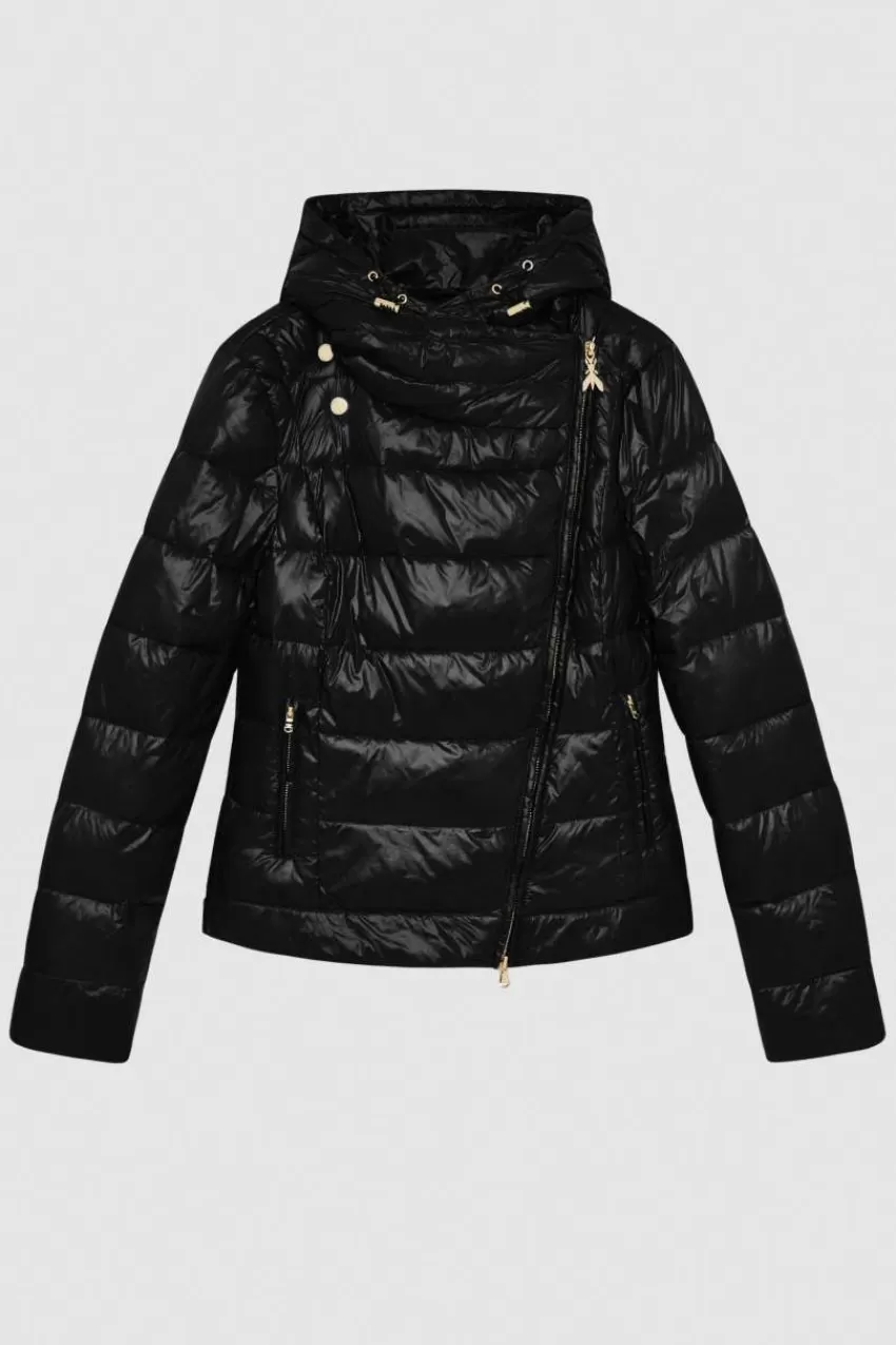 piumino_con_cappuccio_in_nylon_down_proof_4-2.webp Patrizia Pepe Piumini<Piumino con cappuccio in nylon down proof