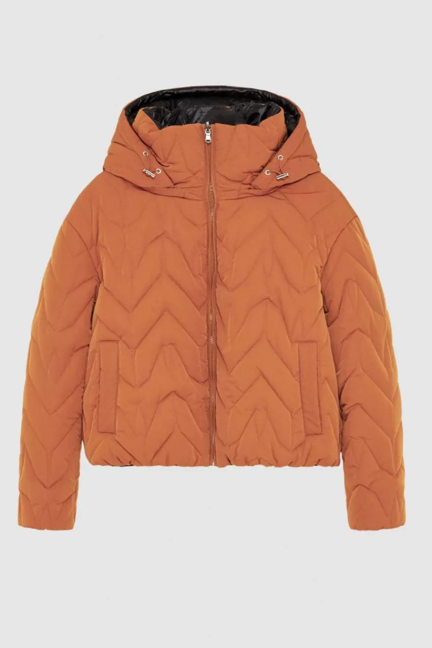 piumino_in_nylon_opaco_4.webp Patrizia Pepe Piumini<Piumino in nylon opaco