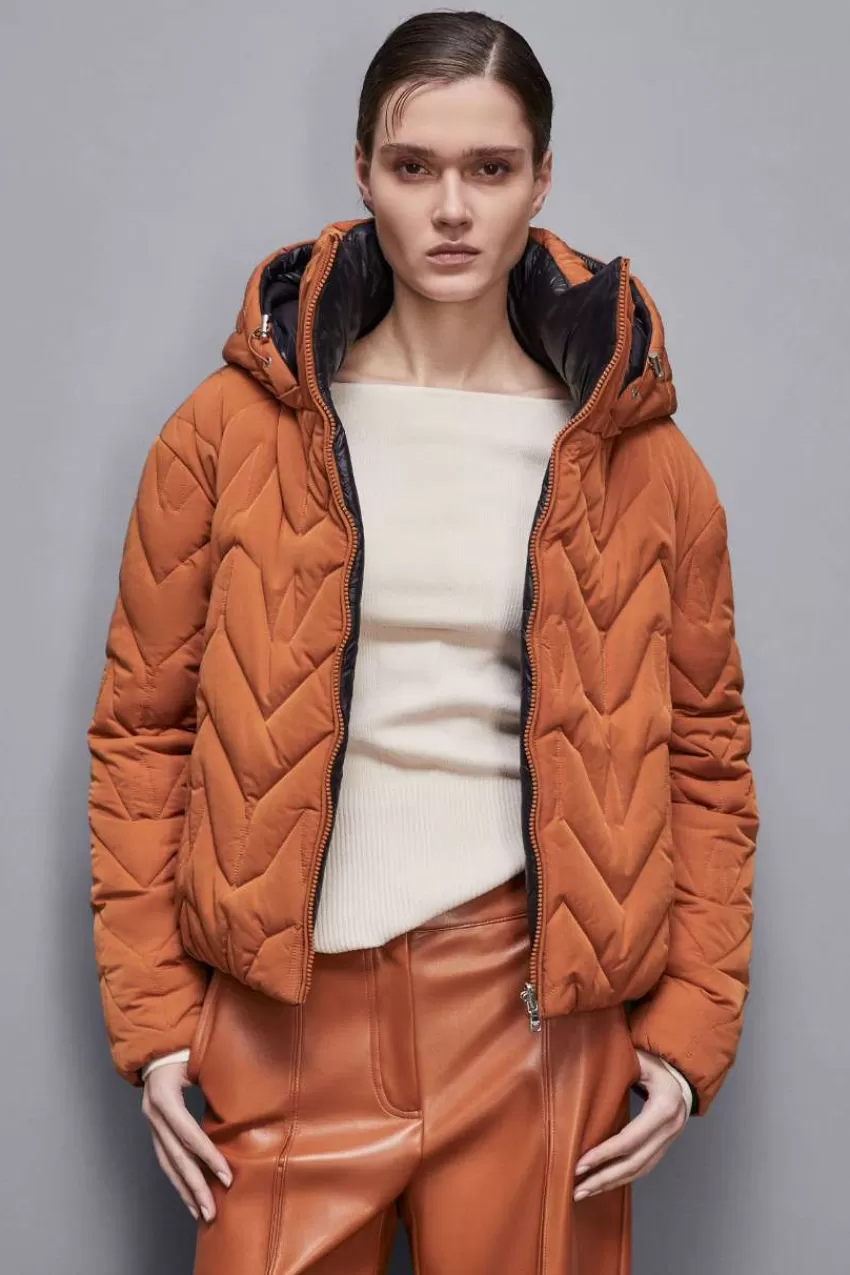 piumino_in_nylon_opaco_5.webp Patrizia Pepe Piumini<Piumino in nylon opaco