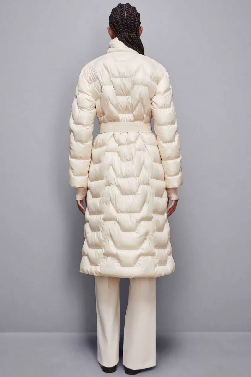 piumino_lungo_trapuntato_in_nylon_2.webp Patrizia Pepe Cappotti<Piumino lungo trapuntato in nylon