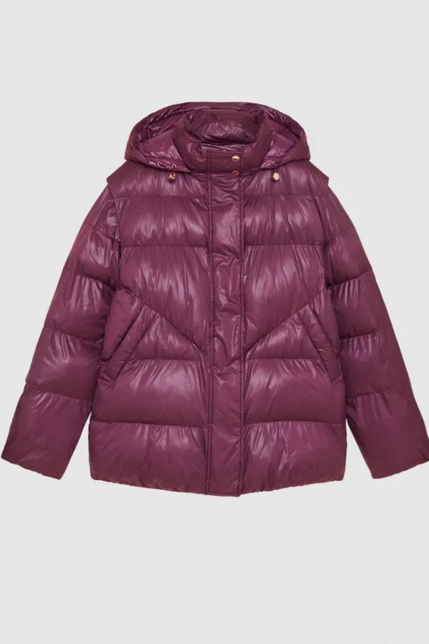 piumino_over_in_nylon_lucido_4.webp Patrizia Pepe Piumini<Piumino over in nylon lucido