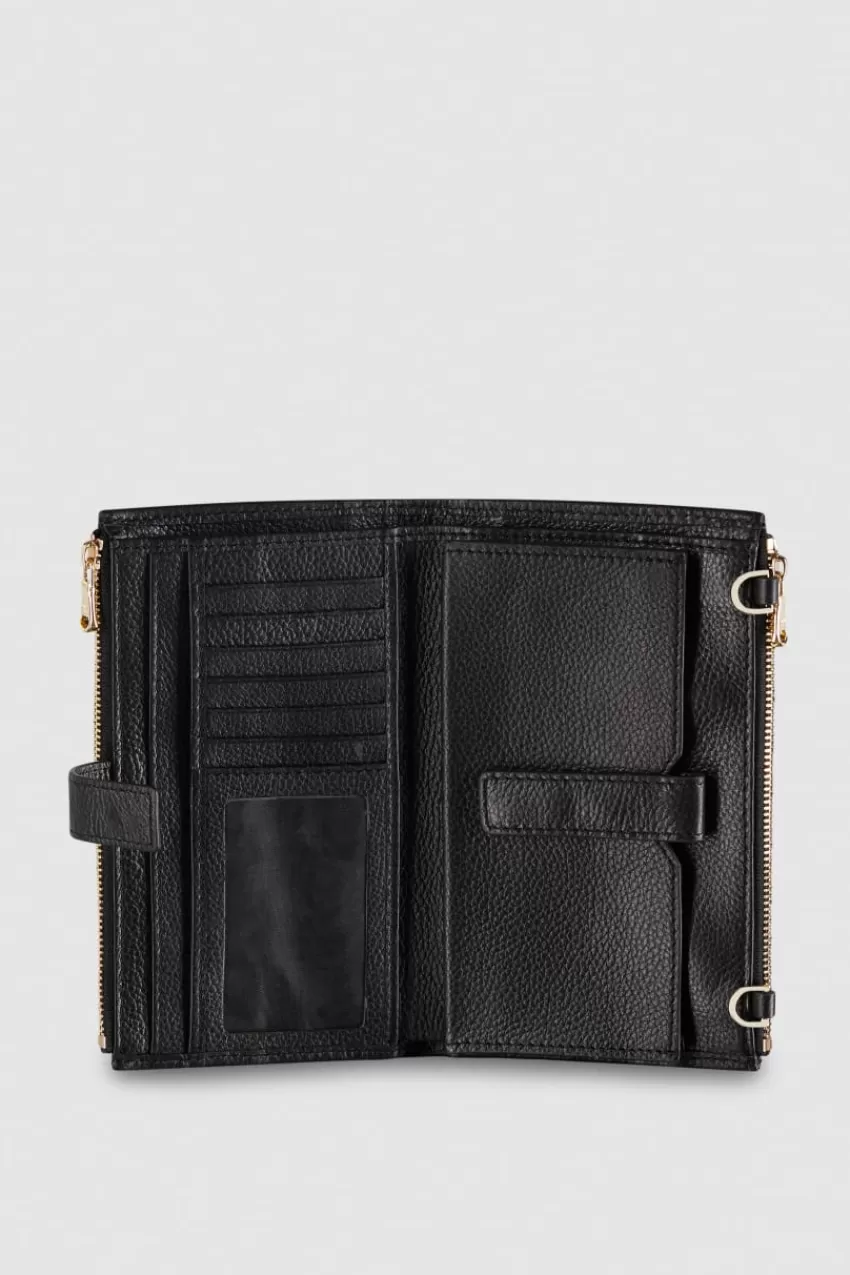 portafoglio_in_pelle_con_doppia_zip_4.webp Patrizia Pepe Piccola Pelletteria<Portafoglio in pelle con doppia zip