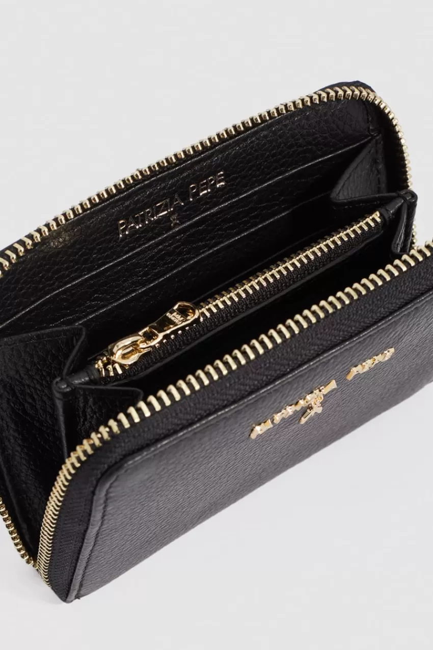 portafoglio_medium_ziparound_essential_3.webp Patrizia Pepe Piccola Pelletteria<Portafoglio Medium ZipAround "ESSENTIAL"