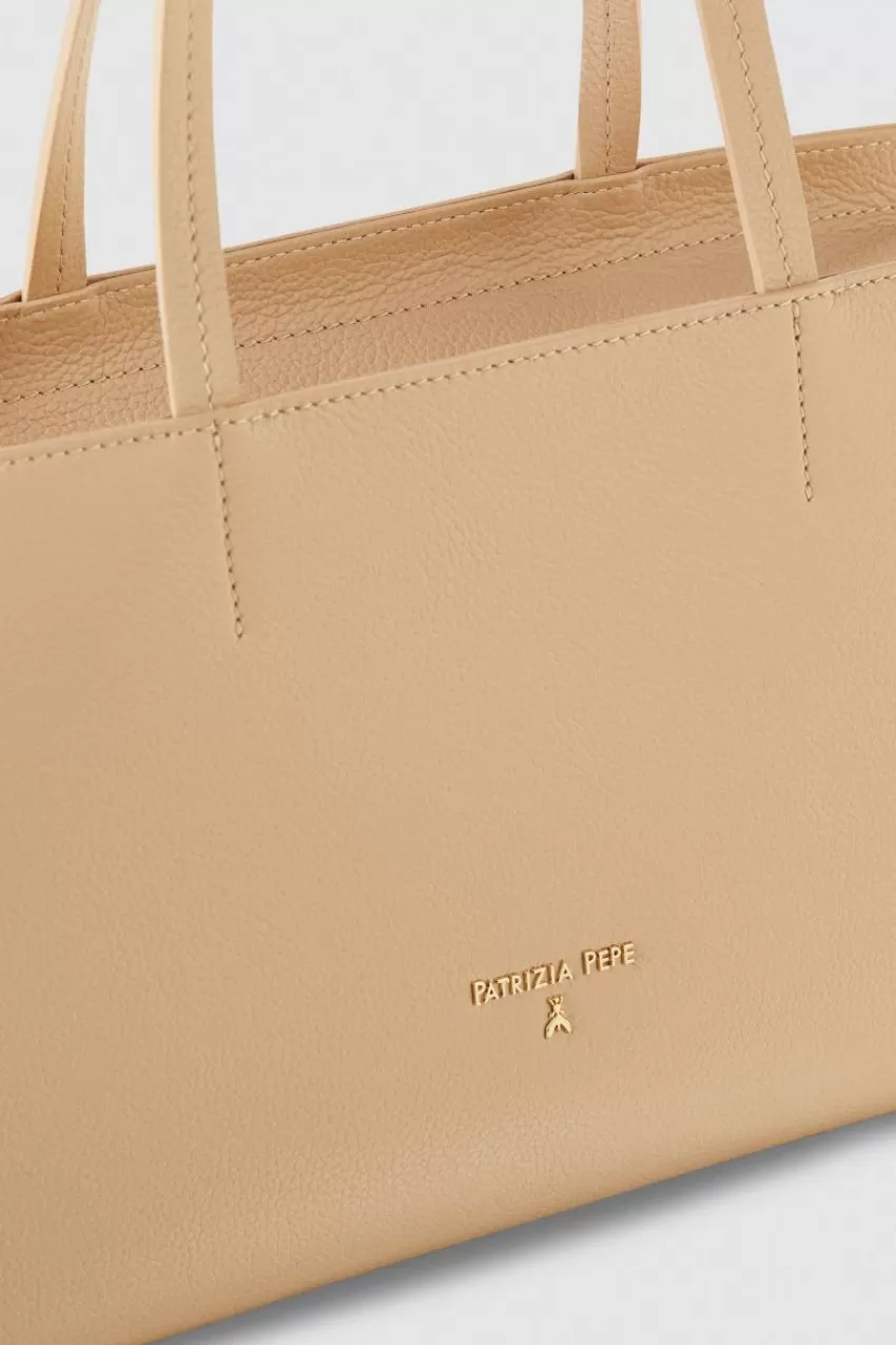 shopping_bag_in_pelle_con_zip_3-1.webp Patrizia Pepe Shopping<Shopping bag in pelle con zip