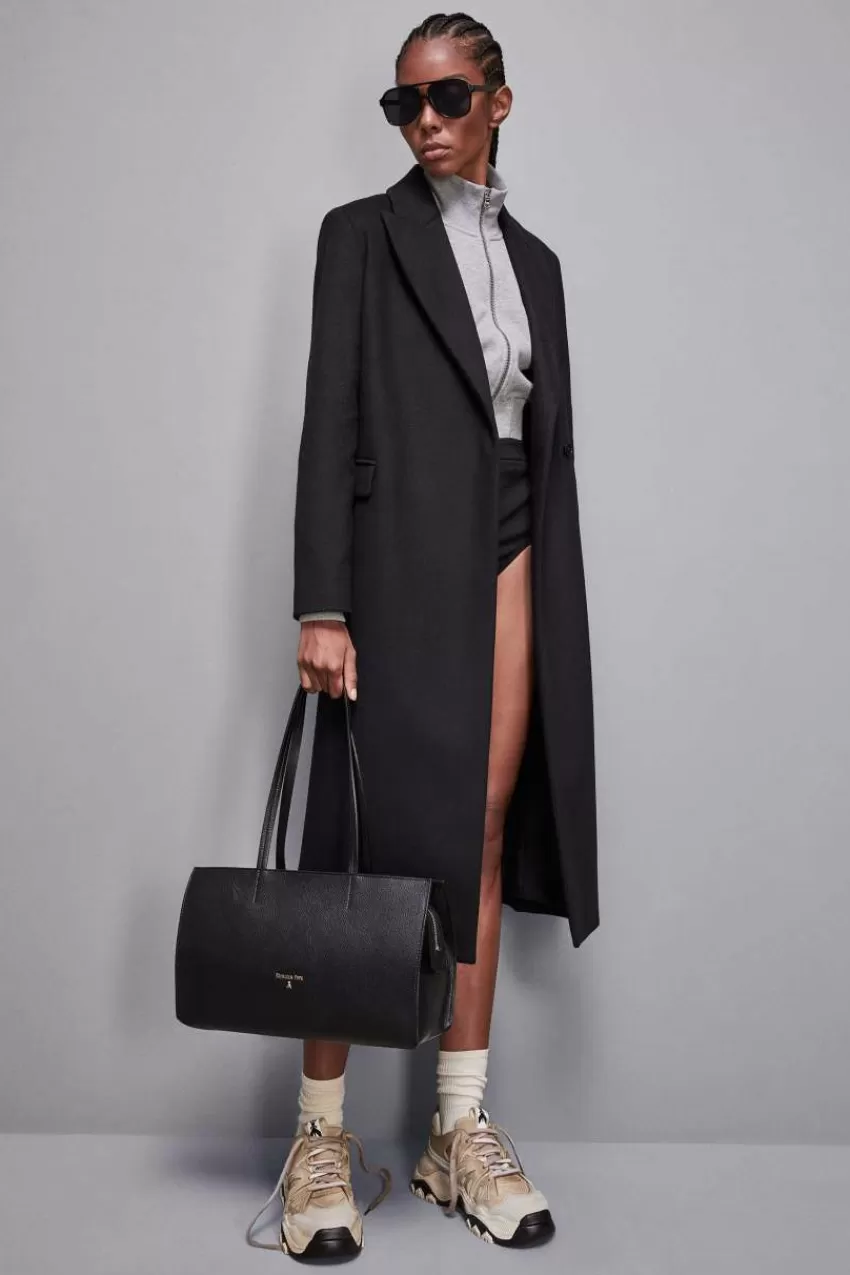 shopping_bag_in_pelle_con_zip_5.webp Patrizia Pepe Shopping<Shopping bag in pelle con zip