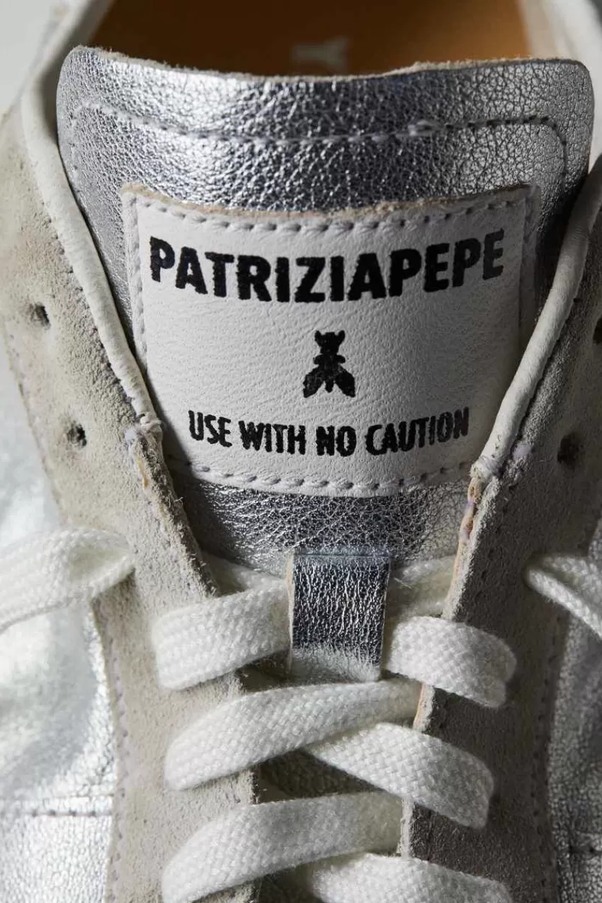 skin_sneakers__in_nappa_laminata_3.webp Patrizia Pepe Sneakers<SKIN Sneakers '93 in nappa laminata