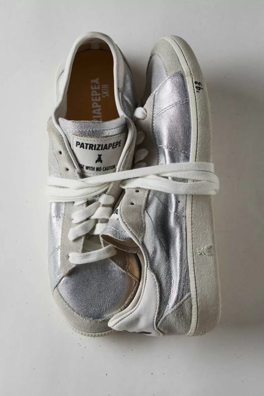 skin_sneakers__in_nappa_laminata_4.webp Patrizia Pepe Sneakers<SKIN Sneakers '93 in nappa laminata