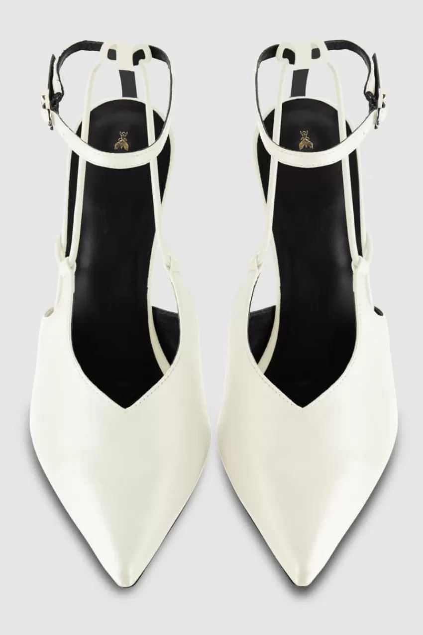 slingback_in_pelle_con_fibbia_astral_3.webp Patrizia Pepe Décolleté<Slingback in pelle con fibbia Astral