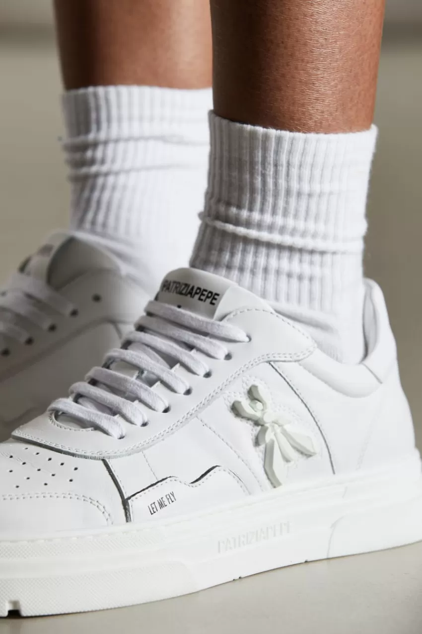 sneakers_in_pelle_4.webp Patrizia Pepe Sneakers<Sneakers in pelle