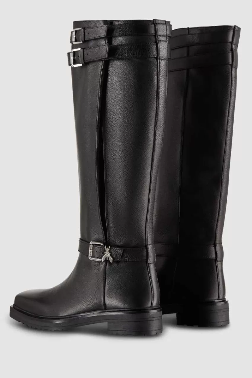 stivali_biker_in_pelle_3.webp Patrizia Pepe Stivali<Stivali biker in pelle