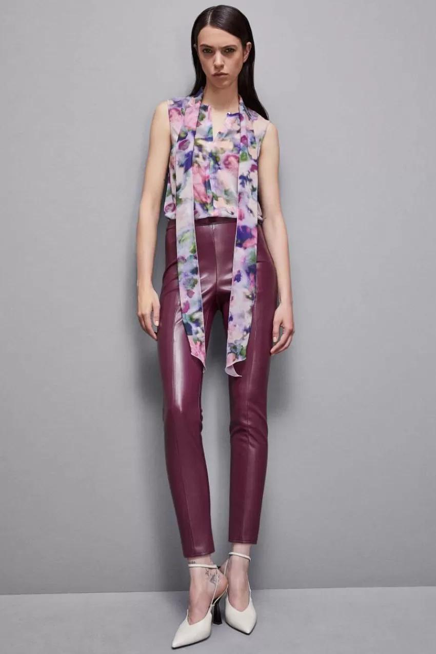 top_regular_in_georgette_fantasia_5.webp Patrizia Pepe Bluse<Top regular in georgette fantasia