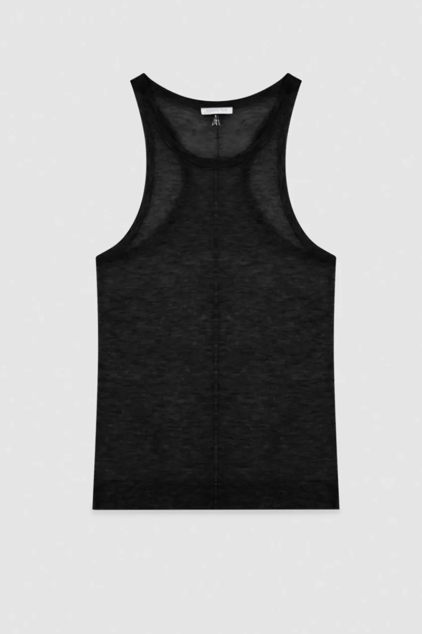 top_senza_maniche_in_lana_essential_4.webp Patrizia Pepe Tops<Top senza maniche in lana Essential