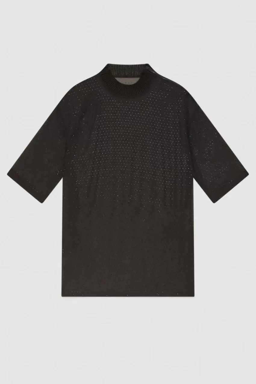 tshirt_allover_strass_4.webp Uomo Patrizia Pepe T-Shirt E Camicie<T-shirt all-over strass