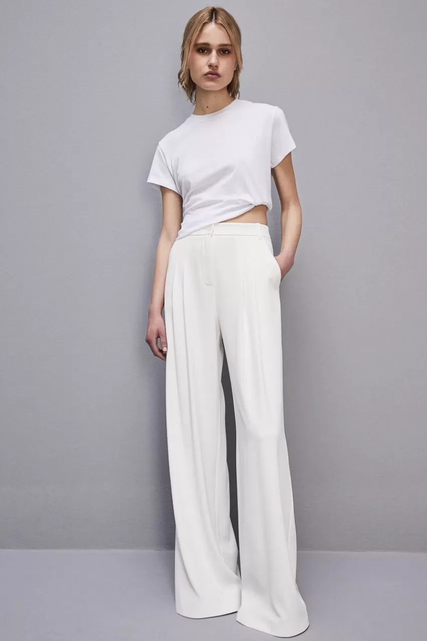 Patrizia Pepe T-Shirts<T-shirt maniche corte con logo in cotone organico