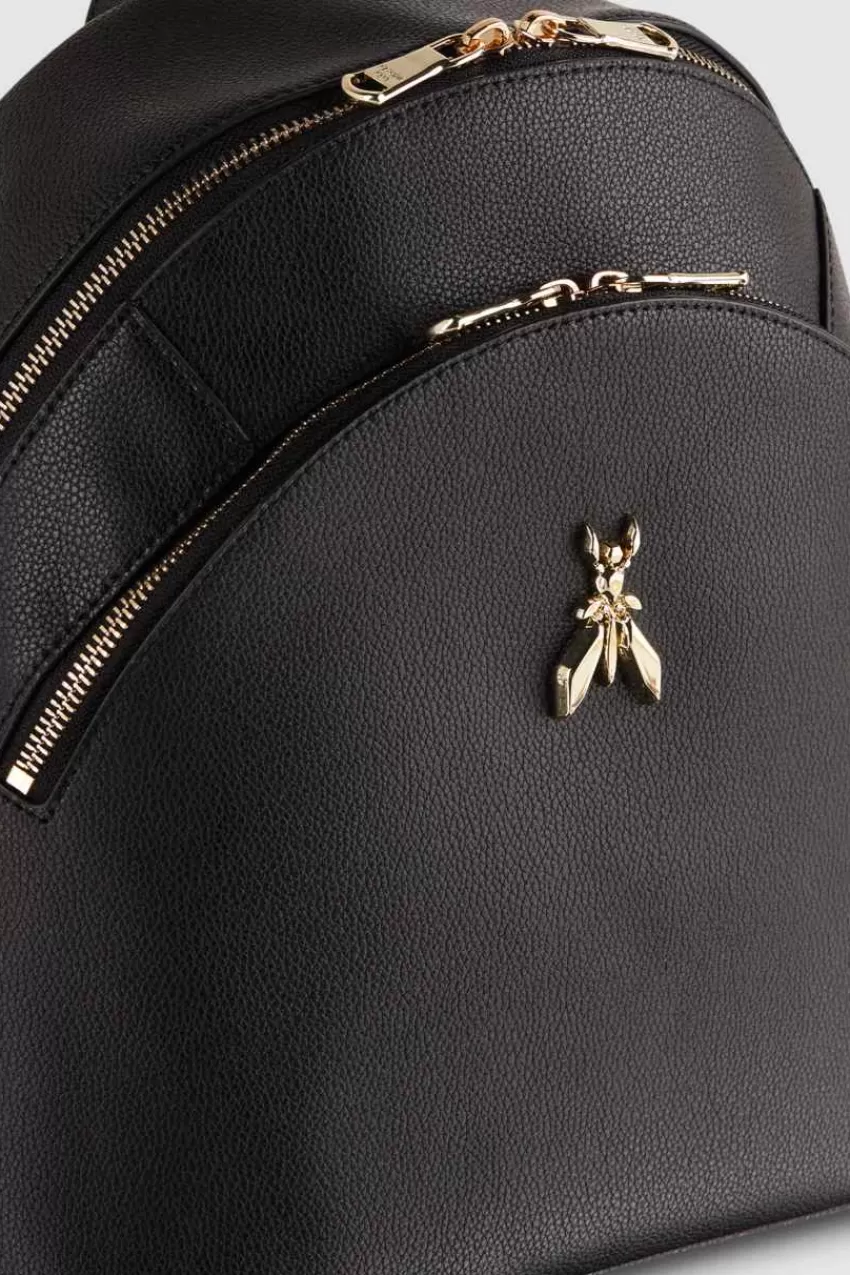 zaino_fly_in_pelle_con_doppia_tasca_3.webp Patrizia Pepe Zaini<Zaino Fly in pelle con doppia tasca