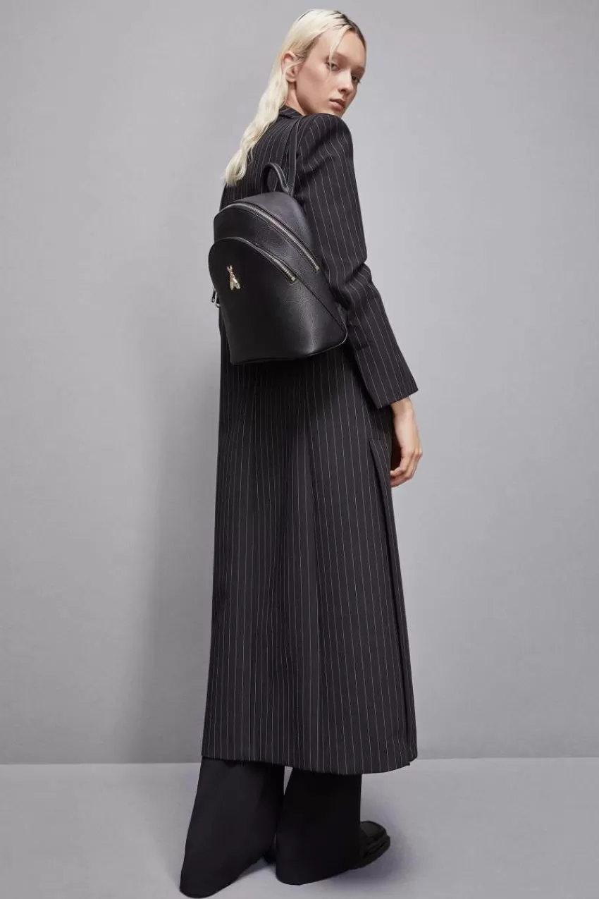 zaino_fly_in_pelle_con_doppia_tasca_6.webp Patrizia Pepe Zaini<Zaino Fly in pelle con doppia tasca